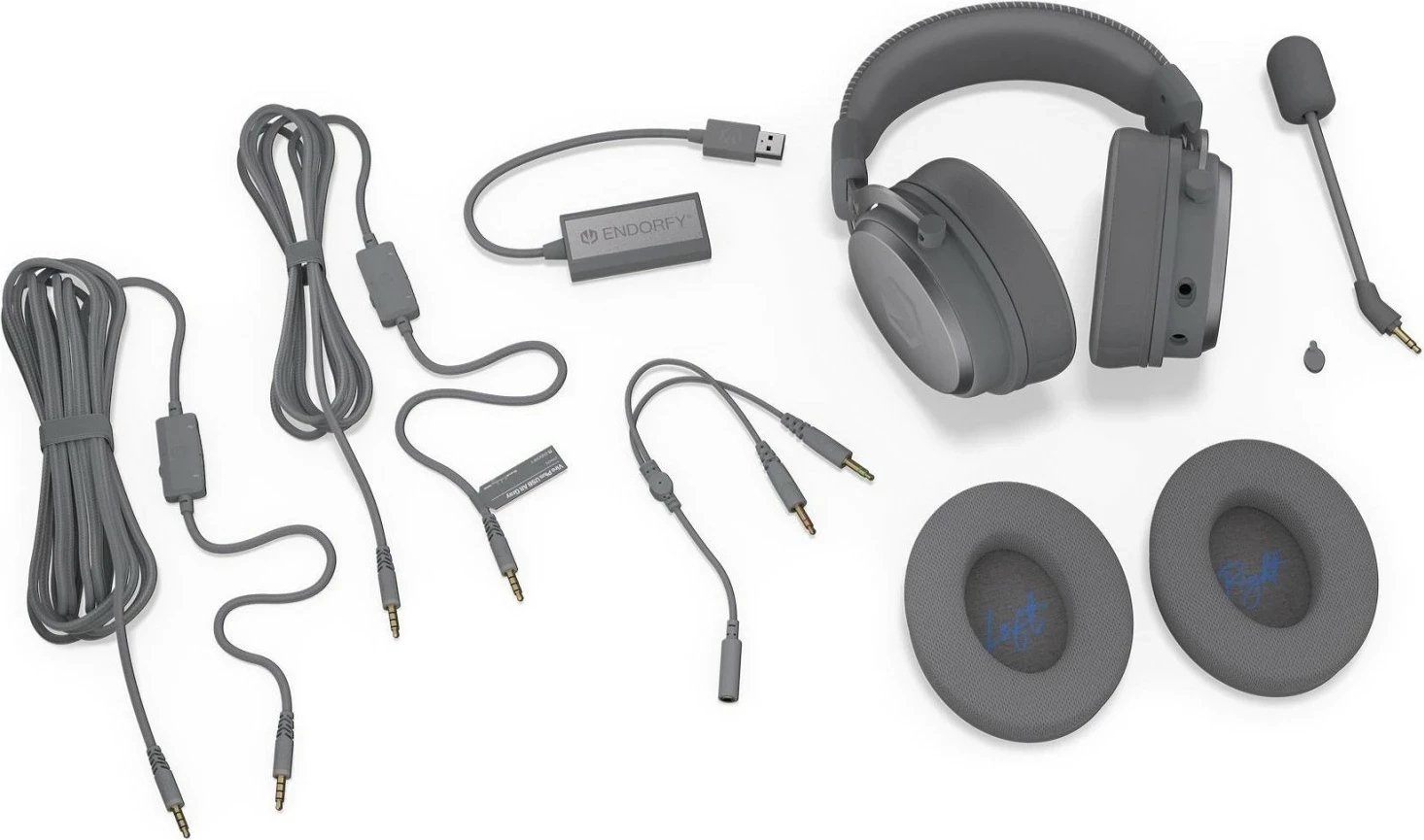 Kufje gaming Endorfy VIRO Plus, 7.1, USB + Jack, gri