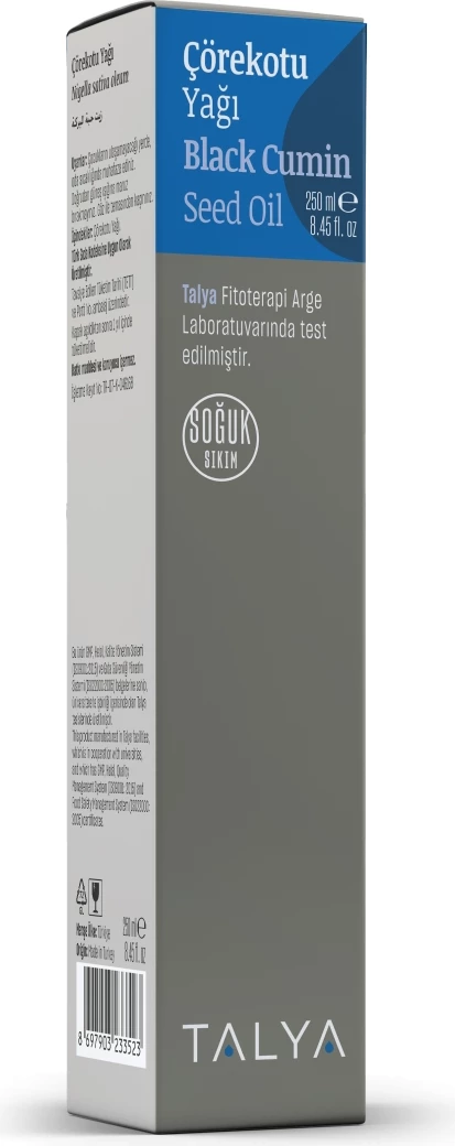 Vaj i farës së zezë TALYA Herbal, 250 ml