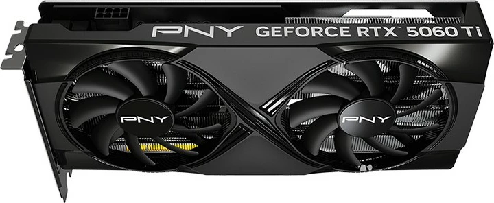 Kartelë grafike PNY GeForce RTX 5060 Ti, 8GB GDDR7, Dual Fan, e zezë
