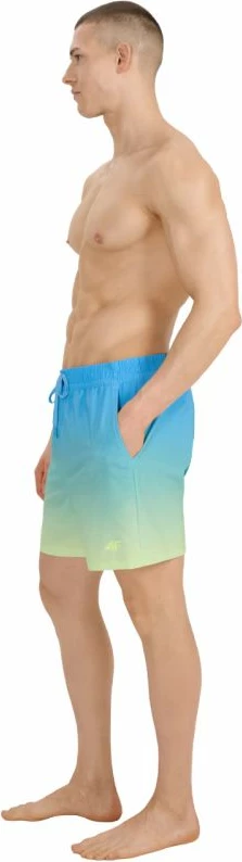 Shorce për meshkuj 4F, kaltër-gjelbër