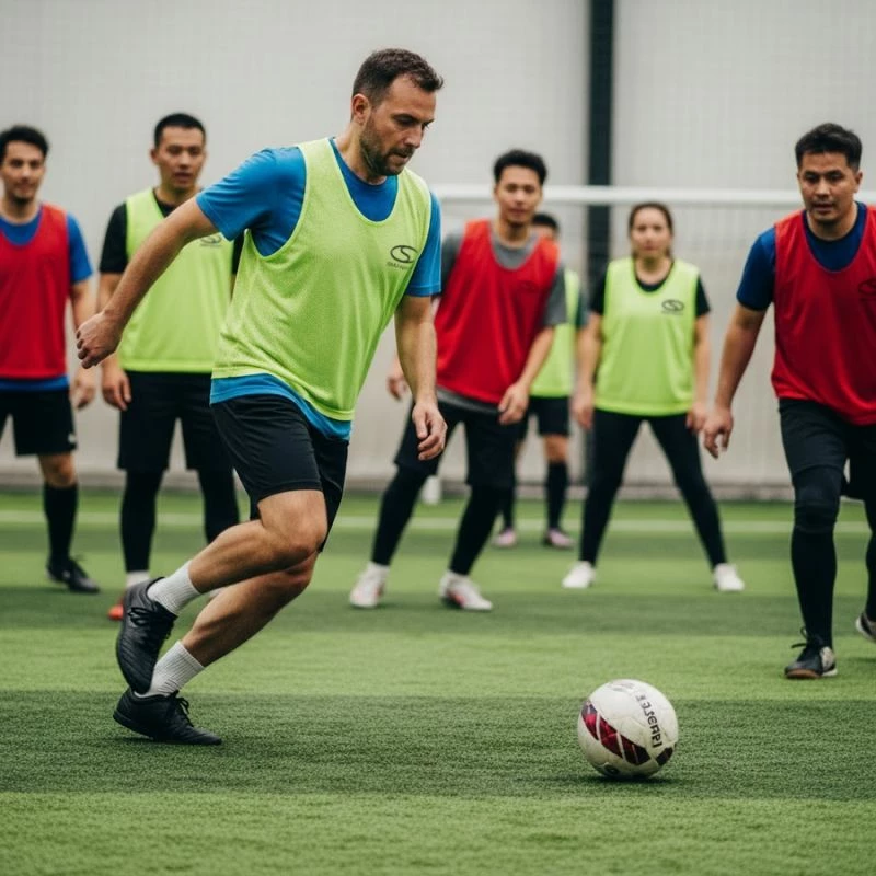 Maicë trajnimi Yakimasport unisex, neon e gjelbër