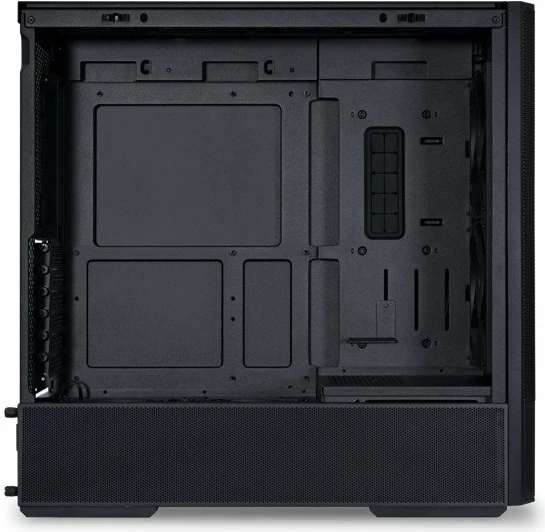 Kasë Lian Li LANCOOL 207 Digital (LAN207DX) Midi Tower ATX me panel xhami të temperum, USB-C, 2x 2.5\" bays, e zezë