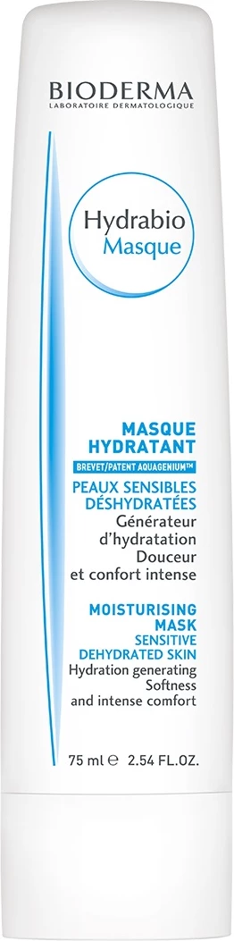 Maskë për fytyrë Bioderma Hydrabio Masque për femra, 75ml