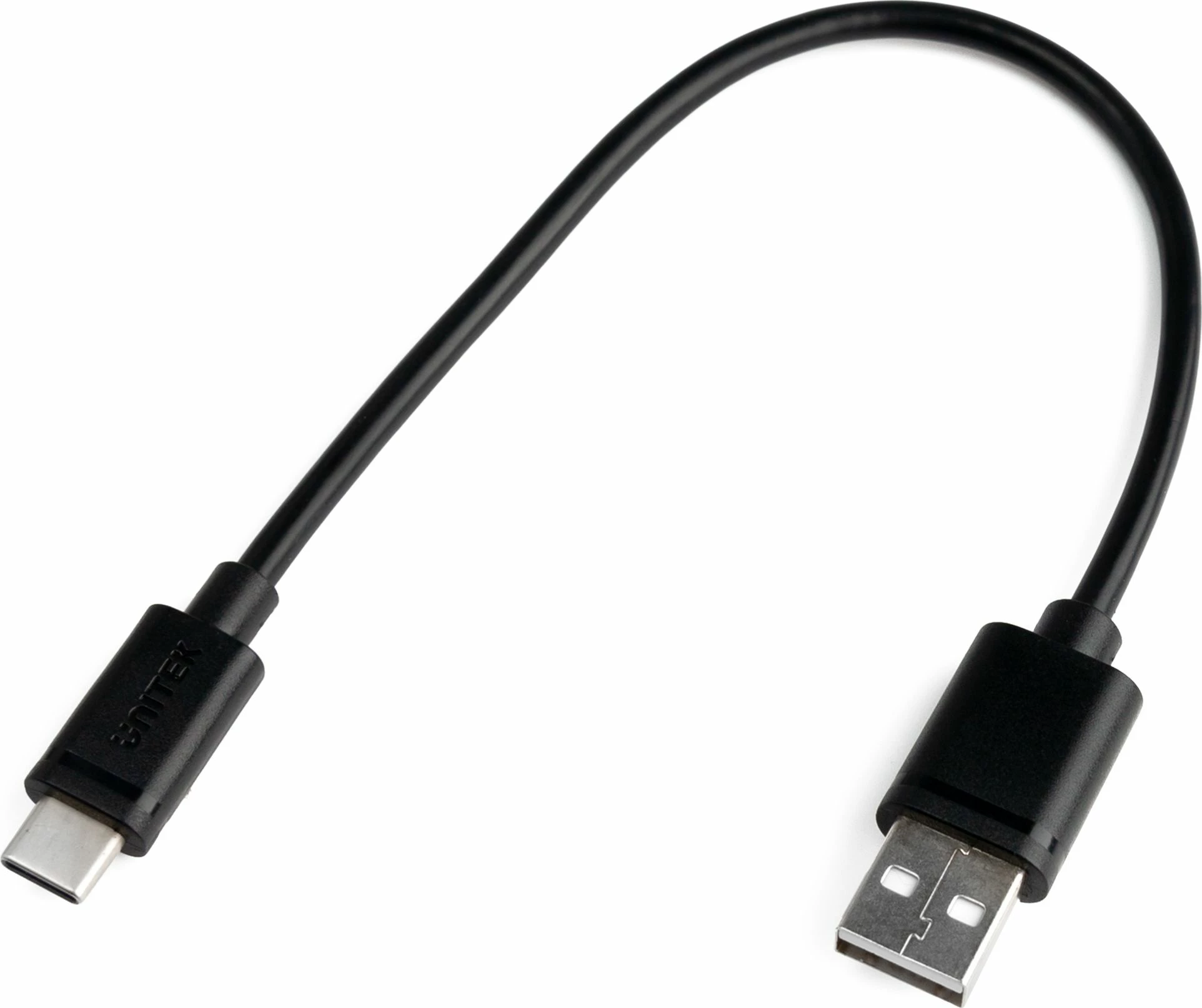 Kabllo USB Unitek Y-C480BK 0.25 m USB-A në USB-C USB 2.0, i zi