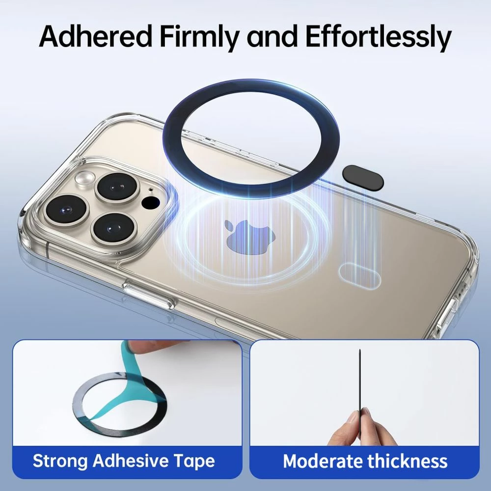 Pllakë magnetike MagSafe Tech-Protect MagMat, universale, e zezë