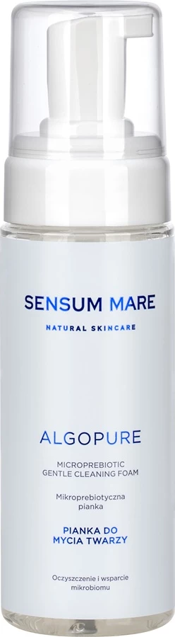 Shkumë pastruese për fytyrë për femra Sensum Mare Algopure Microbiome Prebiotic Cleansing Foam, 150ml
