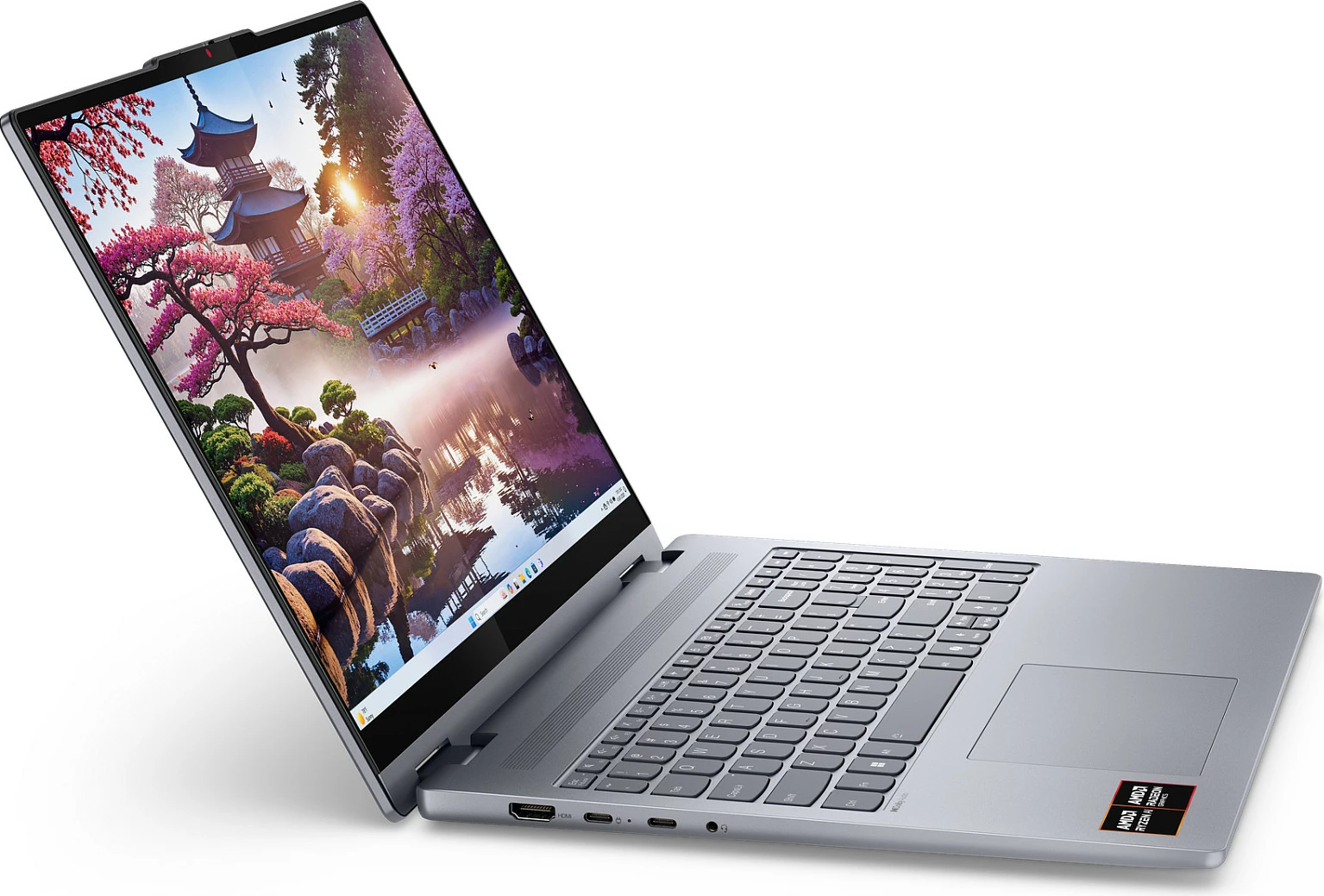 Laptop 2-në-1 Lenovo IdeaPad 5 16AKP10, AMD Ryzen AI 5, 16GB RAM Memorje, 1TB SSD, 16" Touch, Luna Grey