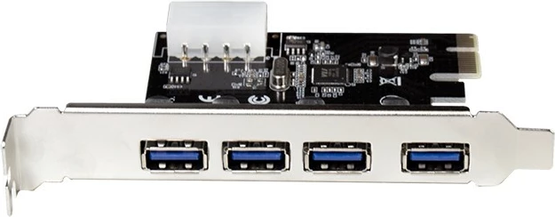 Kartelë PCIe LogiLink PC0057A, 4 porta USB 3.0, 5 Gbit/s
