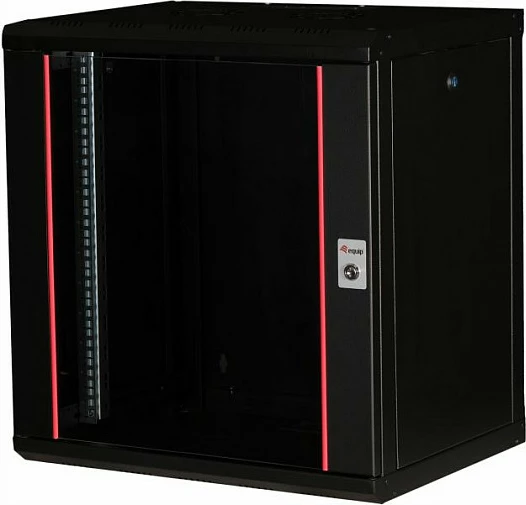 Kabinet rrjeti EQUIP Pro Mount 12U 19", 600x450 mm, montim në mur, i zi