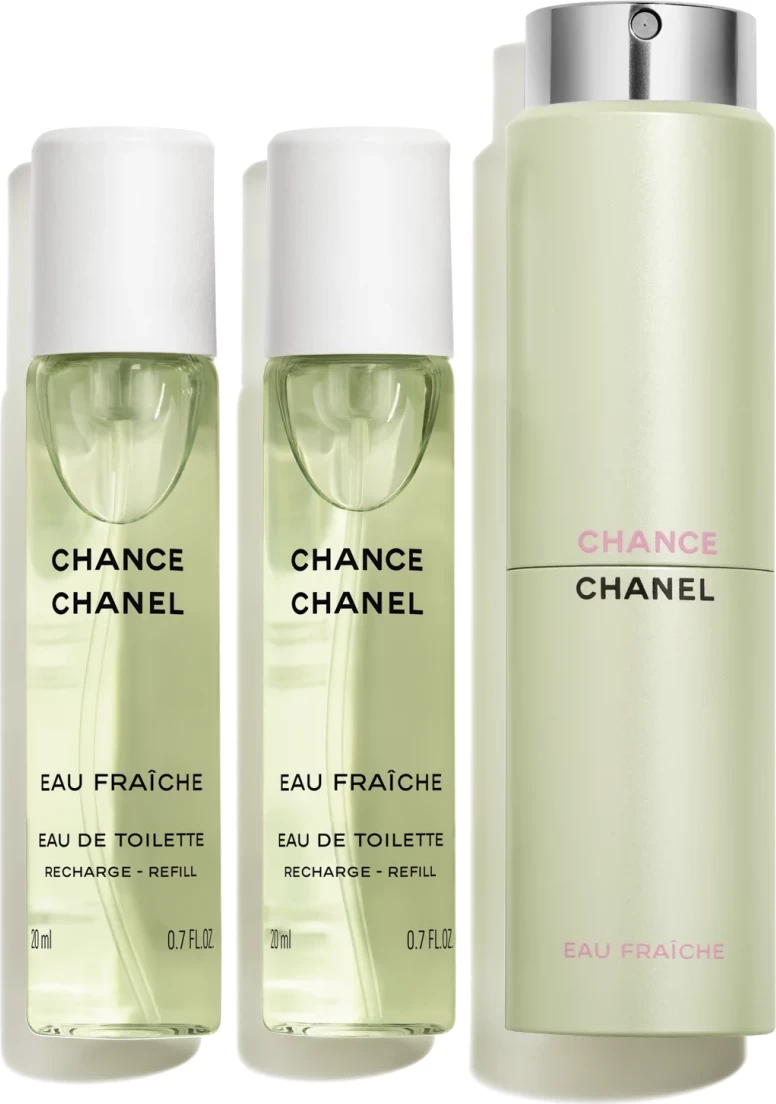 Set Eau De Toilette Chanel Chance Eau Fraiche, 3 x 20 ml 
