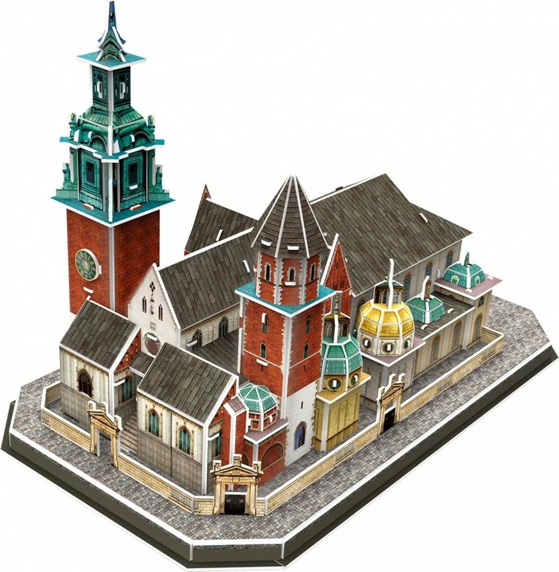 Puzzle 3D, CubicFun, 306-20226 Wawel Cathedral, 101 elemente, 41 x 23 x 27 cm