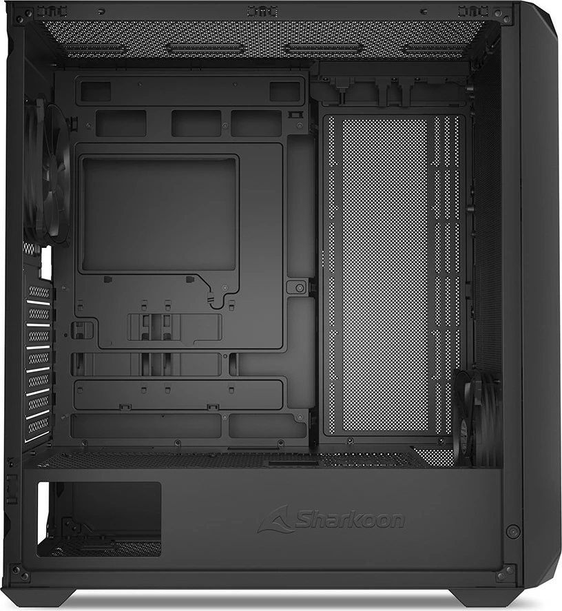 Kasë Sharkoon AK2 ATX, e zezë