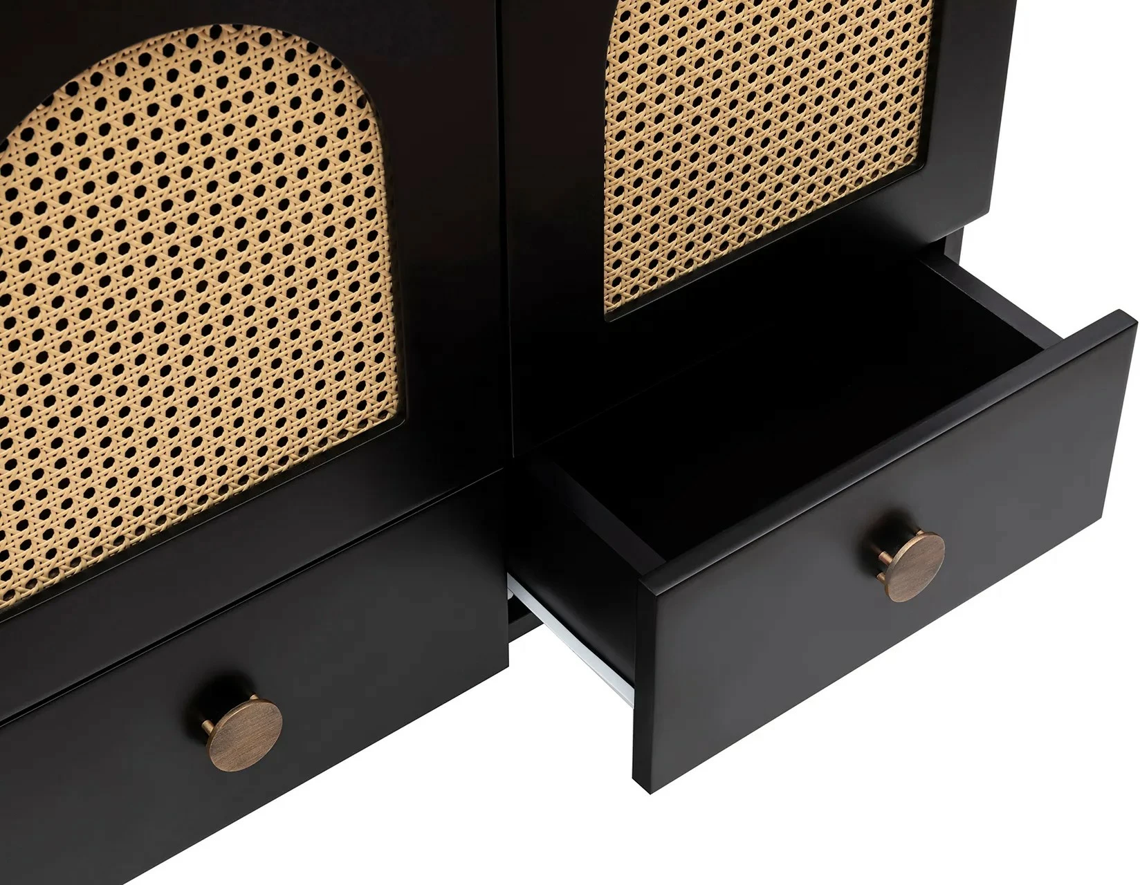 Konsolë Hanah Home, Cliff 63, e zezë