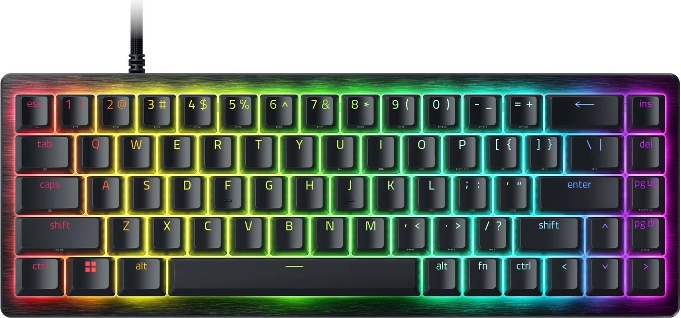 Tastierë gaming Razer Huntsman V3 HE Mini 65%, 8KHz, USB-C, RGB, e zezë