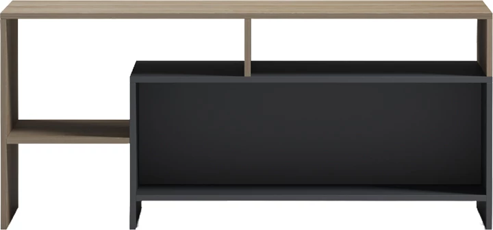 Tavolinë kafeje Consa, sonoma-antracit, 120x60x52.8cm