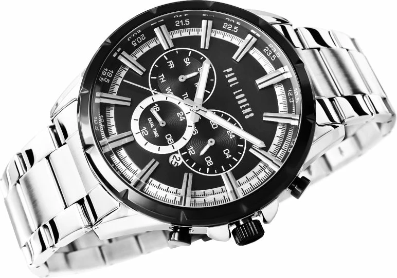 Orë dore për meshkuj Paul Lorens, argjendtë