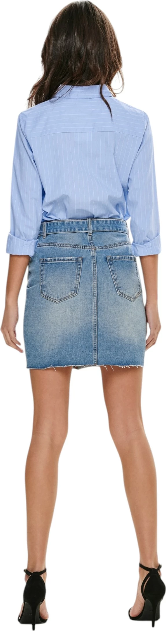 Këmishë për femra Jacqueline de Yong JDYMIO L/S, blu e çeltë [Ngjyra: 34]