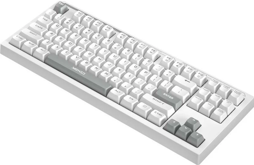Tastierë Yaxo Zuni, RGB, 87 taste, Alpine White