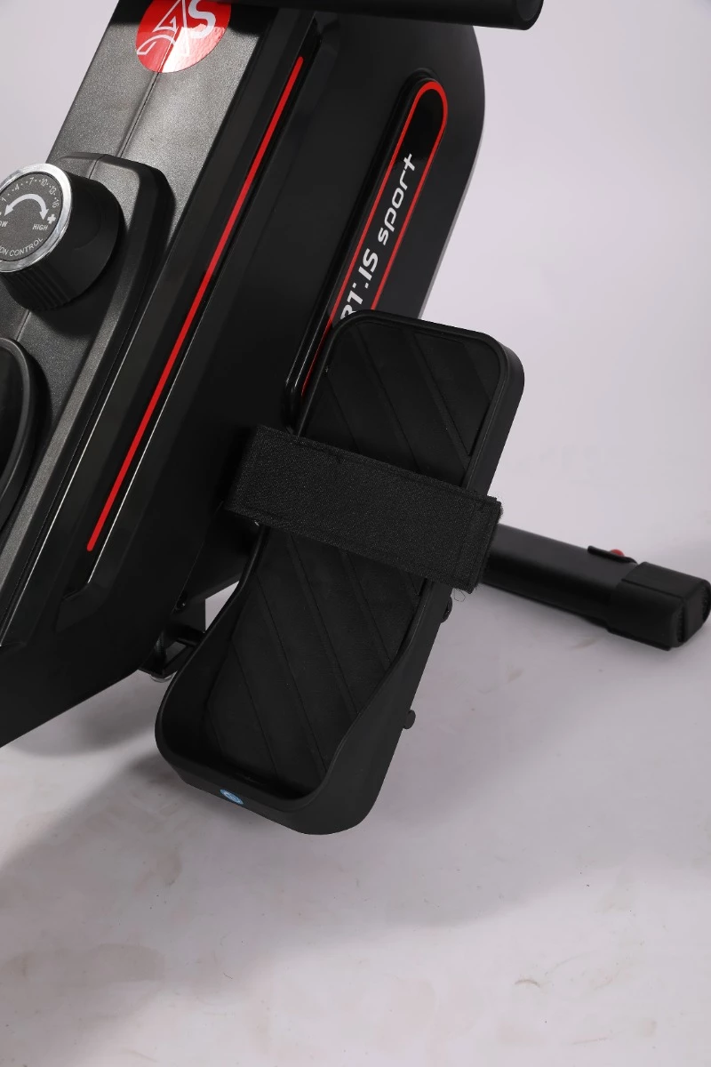 Makinë kanotazhi ART.IS Sport AS4, rezistencë magnetike, Bluetooth, ekran LCD, e palosshme vertikale, e zezë/kuqe