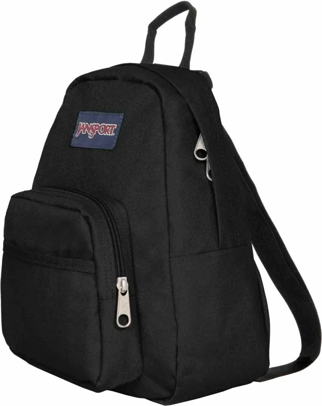 Çantë shpine JanSport për femra dhe fëmijë, e zezë
