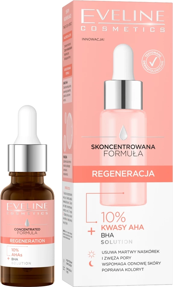Serum për fytyrë Eveline Cosmetics Focused Formula Regeneration për femra 18ml