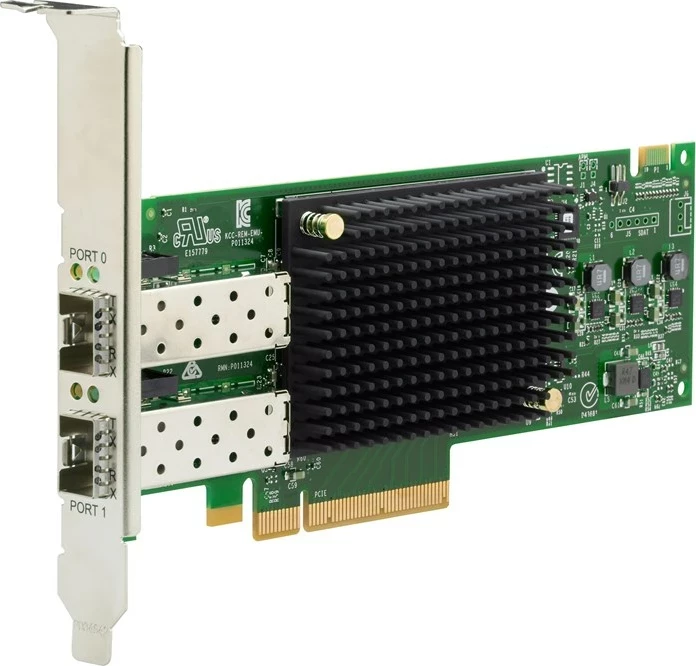 Kartë kontrolluese HPE SN1610E, 32Gb, 2 porta, Fibre Channel, Hewlett Packard Enterprise, R2J63A