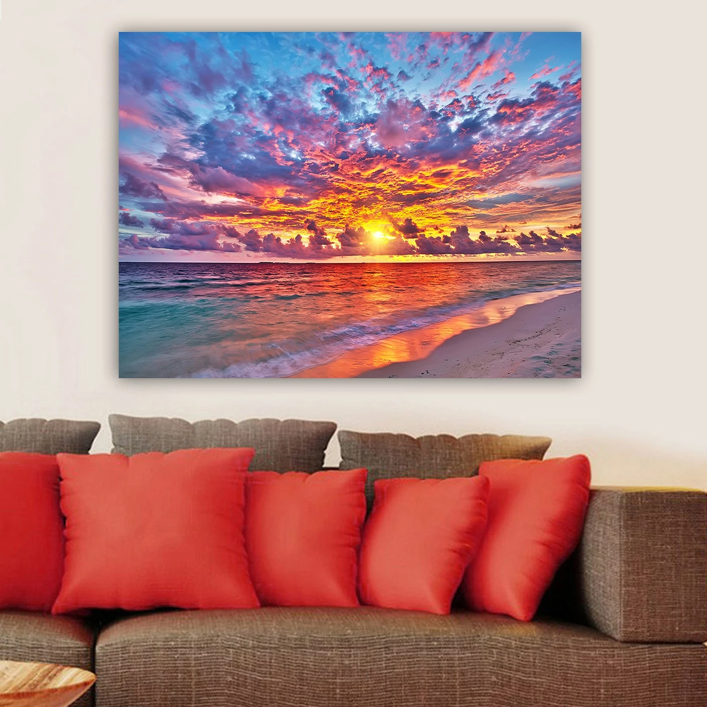 Pikturë dekorative në kanavacë, shumëngjyrëshe, 70x100cm, 387692950_70100