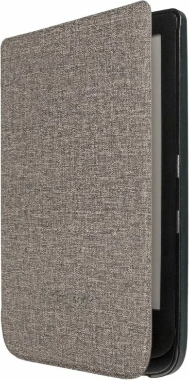 Këllëf PocketBook Shell Case 632 Touch (WPUC-627-S-GY) 6" eko-lëkurë, gri