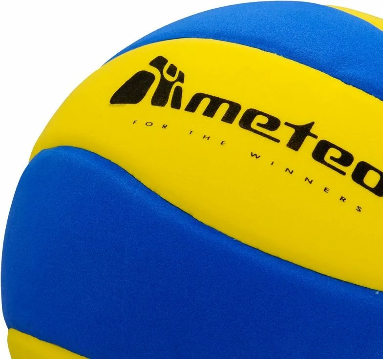 Top për volejboll Meteor, blu dhe verdhë [Madhësia: Standarde]