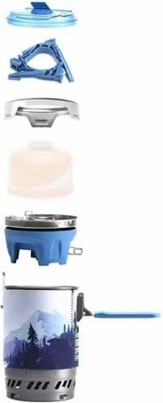 Stove për kamping Yakimasport, blu