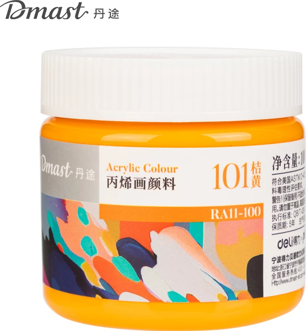 DELI NGJYRE AKRIL 100ML 101 ORANGE