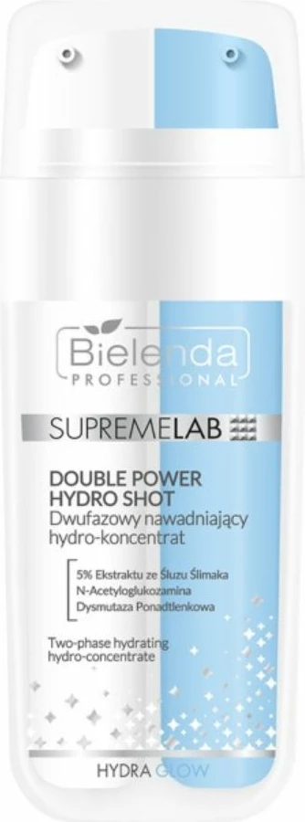 Koncentrat hidro për fytyrë për femra Bielenda Professional SupremeLab Hydra Glow Biphase, 30ml