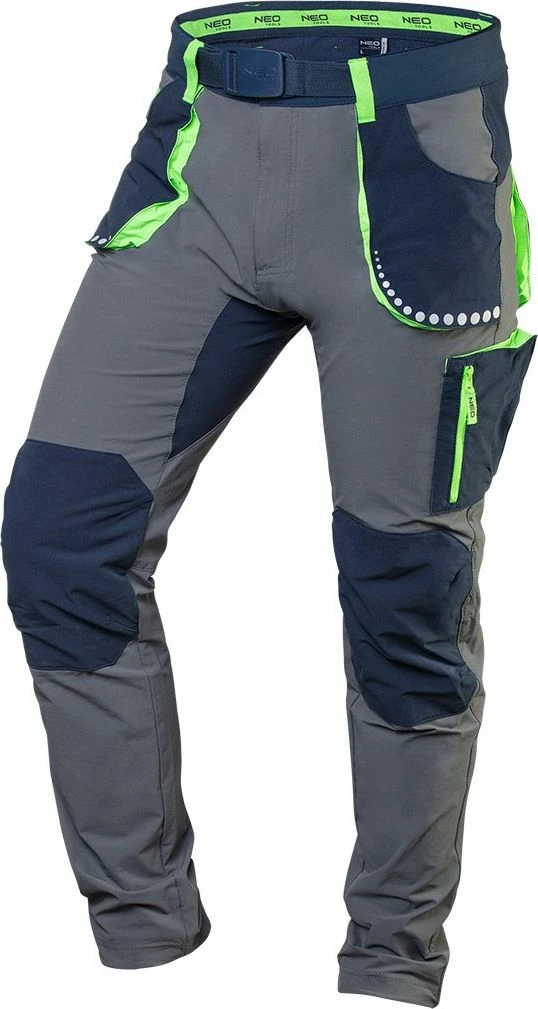 Pantalona pune Neo 81-231-XL Premium 4-way stretch, madhësi XL, gri