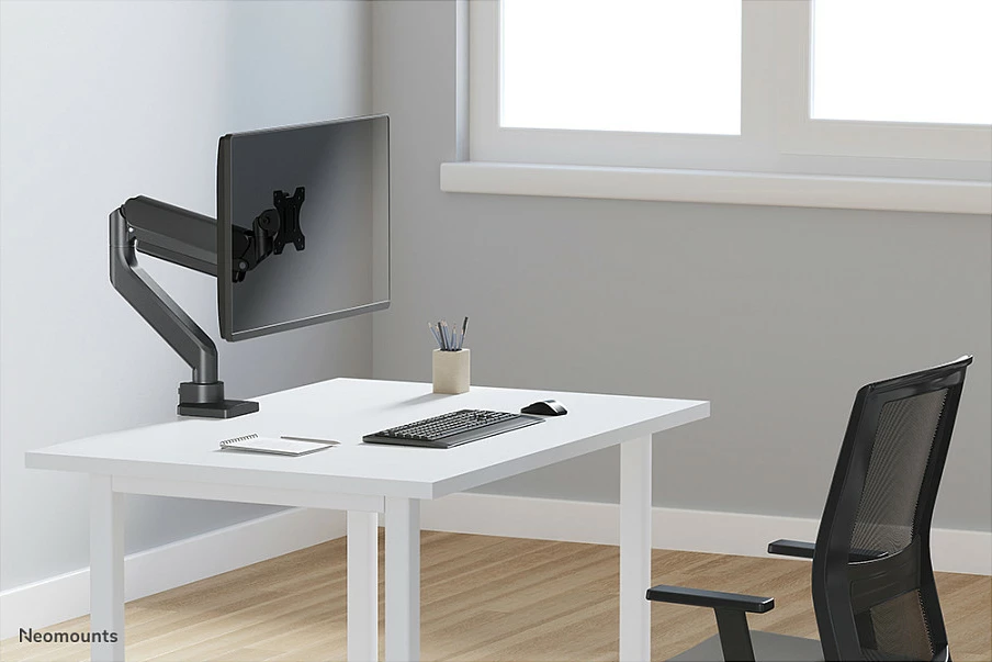Krah monitori Neomounts DS70-450BL1, gas spring, 17-42 inç, 15 kg, e zezë