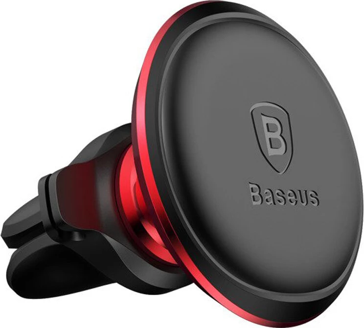 Mbajtës magnetik Baseus SUGX020009 për ventilim të makinës, për celular, Kuq