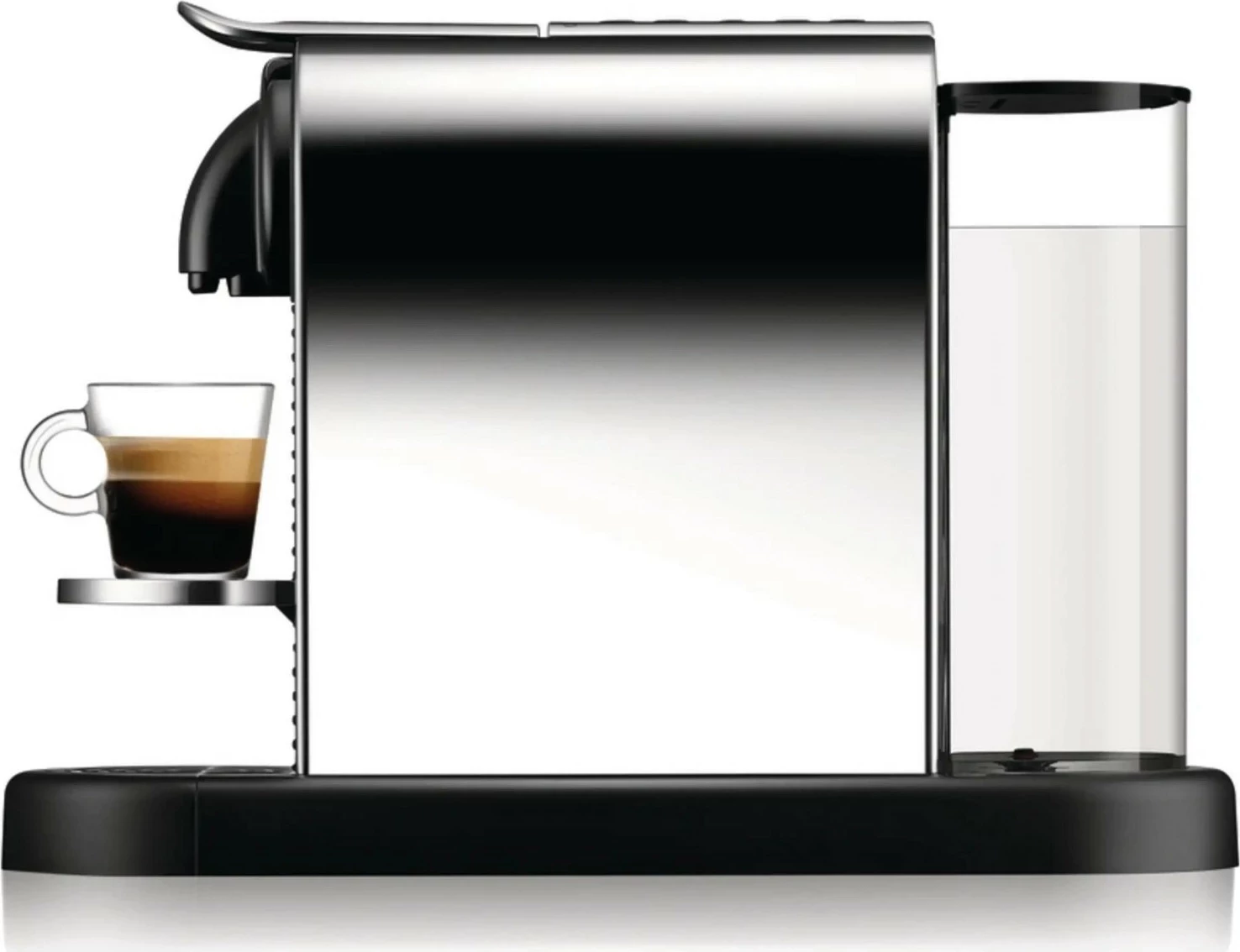 Aparat kafeje kapsulash De'Longhi Nespresso CitiZ Platinum EN220.M, 1260W, 1L, 19 bar, argjend