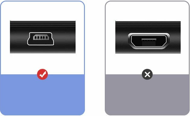 Kabllo USB në mini USB Ugreen US132 30472, 2 m, e zezë