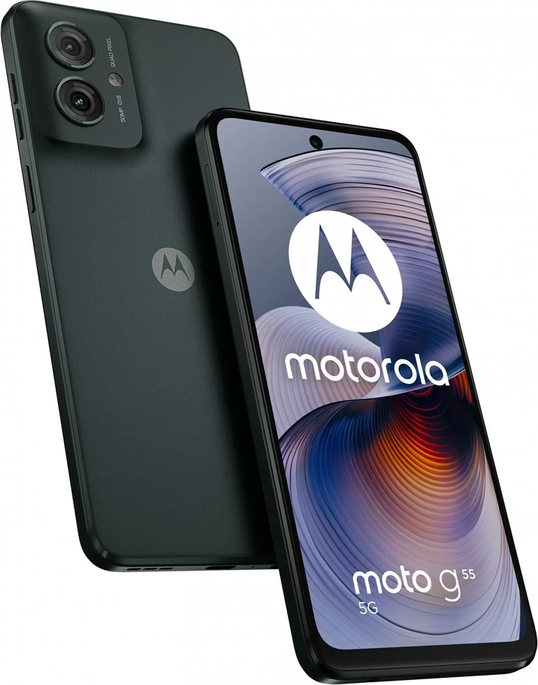 Celular Motorola moto g55 5G, 6.49", 8 GB RAM, 256 GB, Gri
