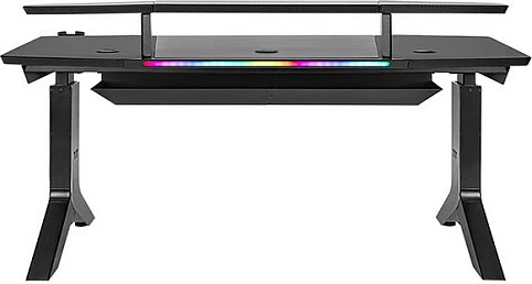 Tavolinë gaming Thermaltake ARGENT P900, smart, rregullim elektrik, LED, e zezë
