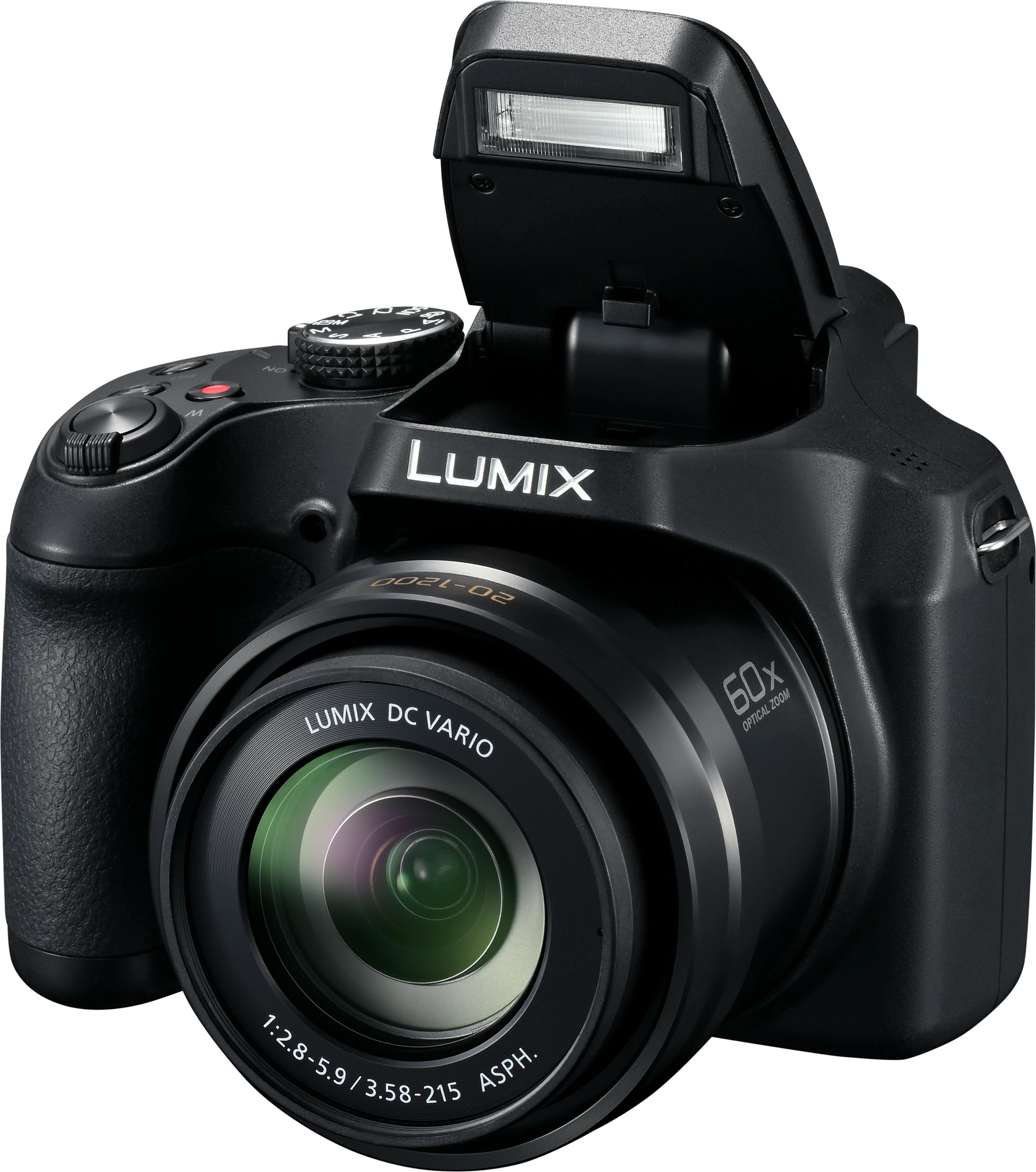 Aparat fotografik bridge Panasonic Lumix FZ82D, 18.1MP, zoom 60x, 4K, i zi 4