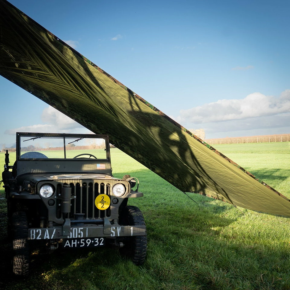 Mbijetesë Dhe Kampim Fosco Industries Tarpaulin woodland 2 x 3 m
