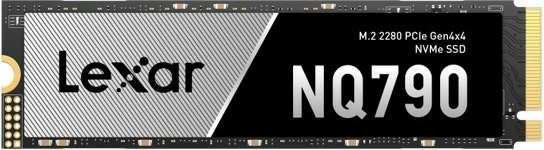 SSD NVMe M.2, Lexar, NQ790 LNQ790X512G-RNNNG, 512GB, PCIe 4.0 x4 2280, 6400/2900MB/s