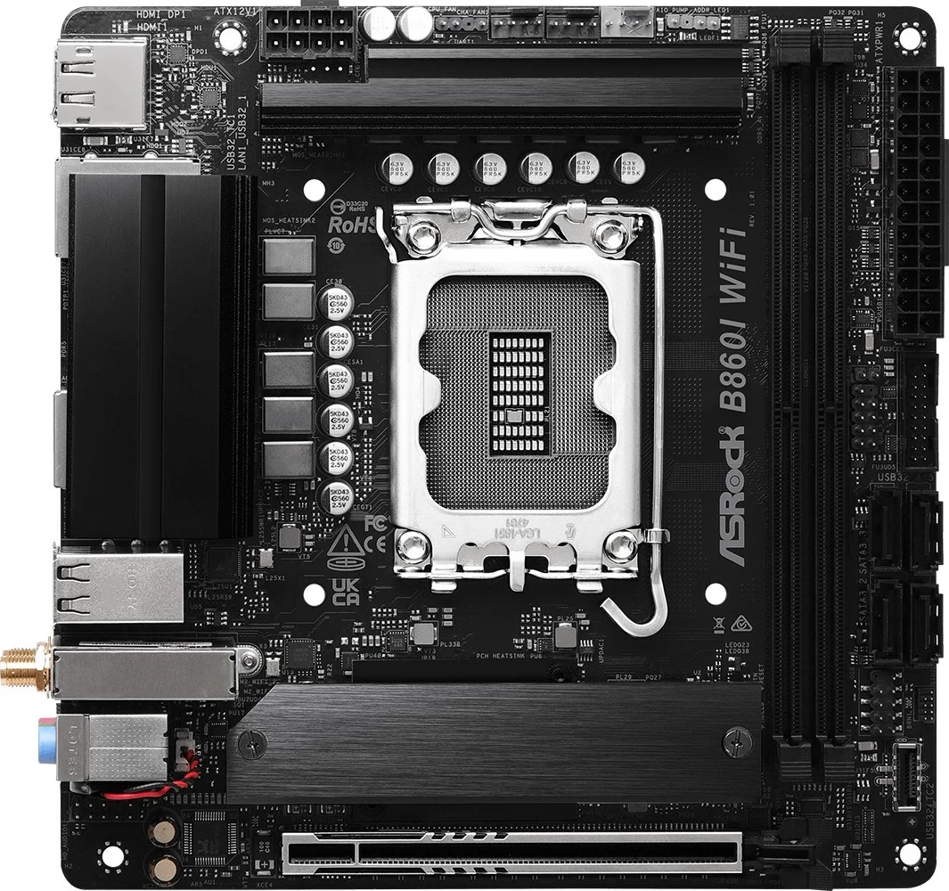 Pllakë amë Asrock B860I WiFi, Intel B860, mini ITX