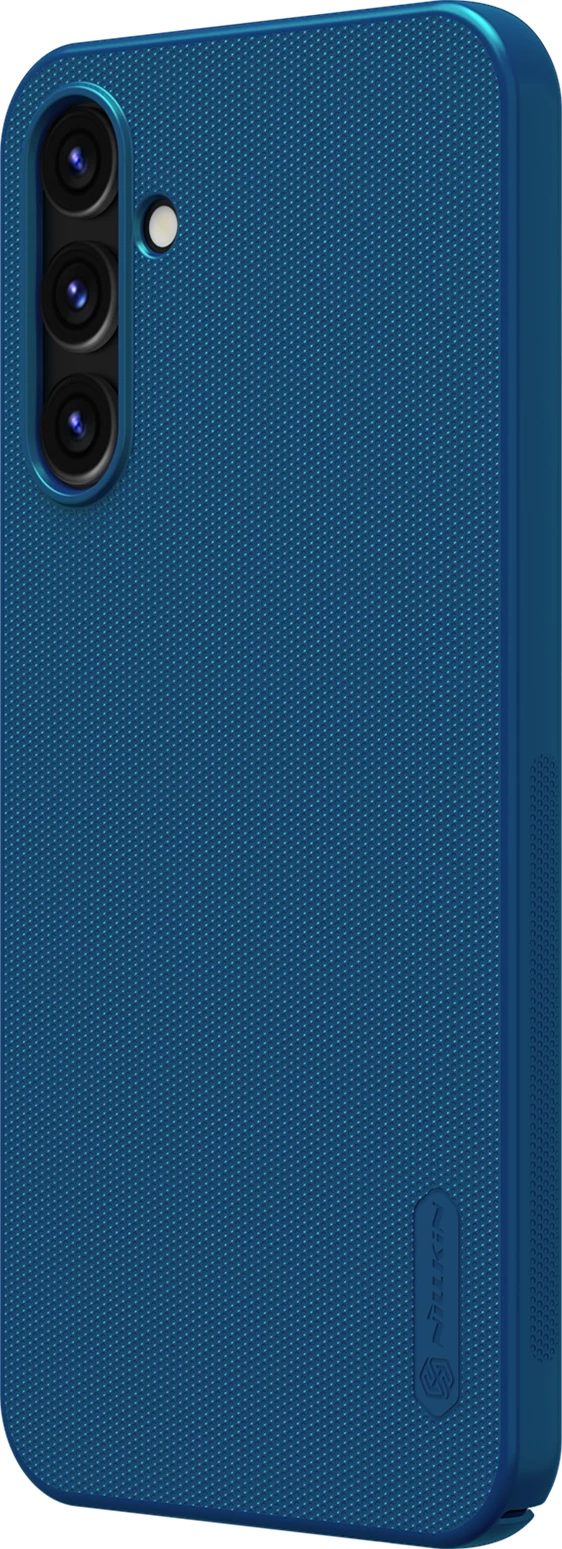 Mbështjellës Nillkin Super Frosted Shield për Samsung Galaxy A15 5G, i fortë, Blu