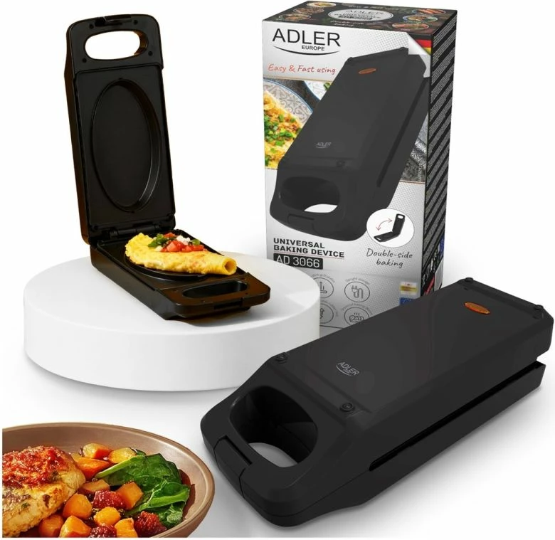 Toster multifunksional Adler AD 3066, i zi