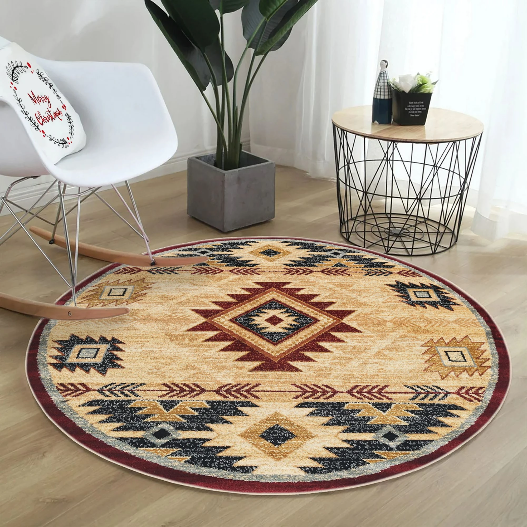 Qilim Conceptum Hypnose, krem, 100x100cm, Woopamuk499 - 2