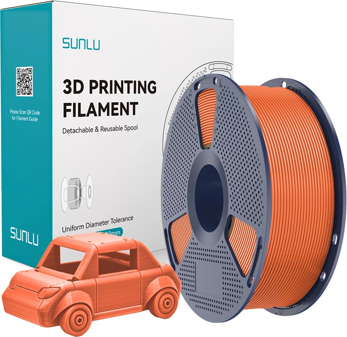 Filament PETG Sunlu PETG SO, Sunny Orange