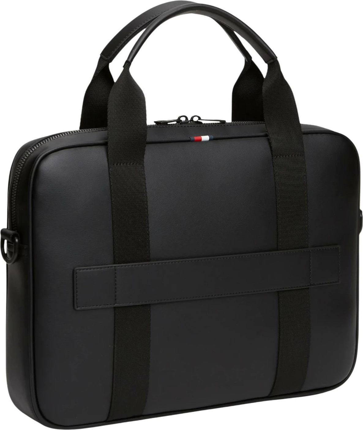 Çantë laptopi Tommy Hilfiger TH Foundation AM0AM14727 për meshkuj, e zezë