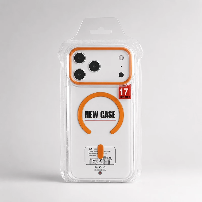Mbrojtëse Transparente MagSafe për iPhone 17 Pro Max me Kornizë Kamerash