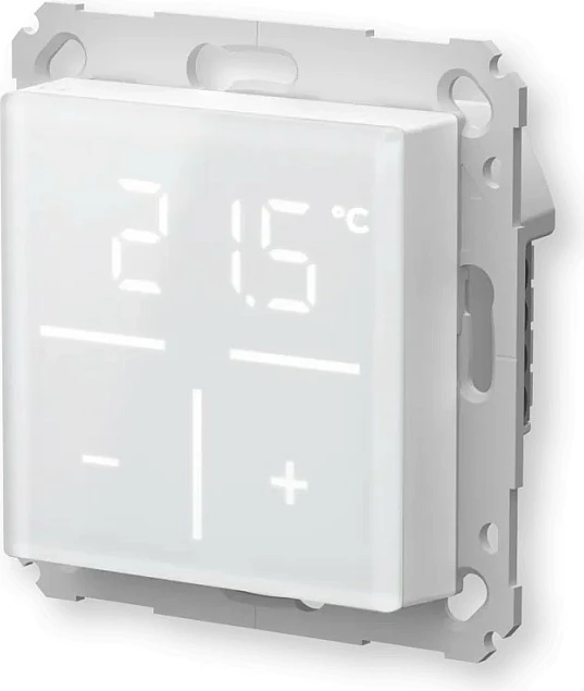 Termostat smart muri Homematic IP Glas-Wandthermostat, 230 V, i bardhë